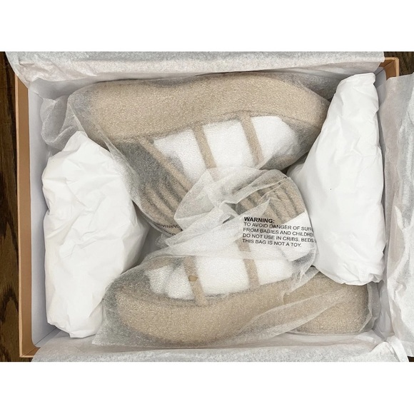 $498 Cult Gaia Alba Sand Leather Gladiator Platform Wedge Sandals Pumps 36 6 NEW - Picture 6 of 12